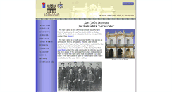 Desktop Screenshot of institutosancarlos.org